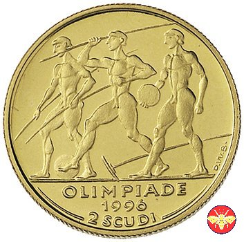 2 Scudi 100° delle Olimpiadi di Atlanta 1996 (Roma)