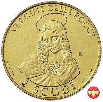 2 Scudi Vergine delle Rocce di Leonardo 1998 1998 (Roma)