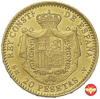 Alfonso XIII (quarta emissione) 1904 (Madrid)