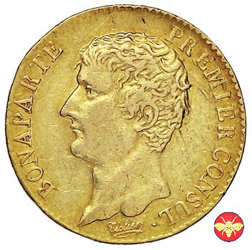 Napoleone I console 20 franchi  (Parigi)