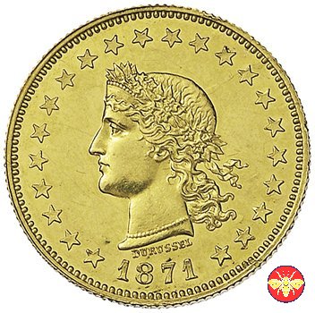 Svizzera confederazione 1871 (testa/stemma) 1871 (Berna)