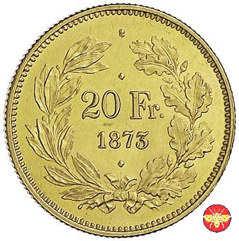 Svizzera confederazione 1873 1873 (Bruxelles)