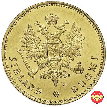 20 Markkaa 1891 1891