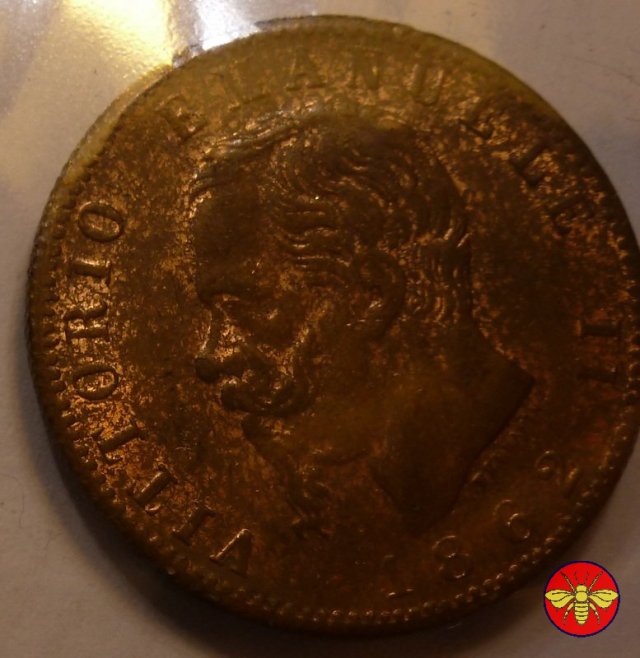 20 lire Vitt. Emanuele II Regno d'Italia 1861/78 1862