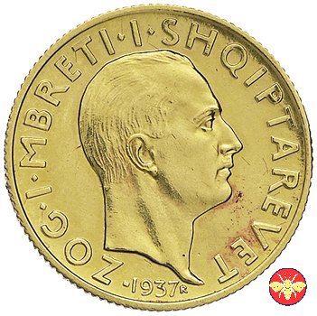 Albania 20 franchi Zog I 1937 (Roma)