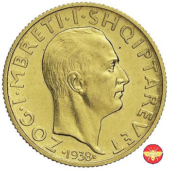 Albania 20 franchi Zog I 1938 (Roma)