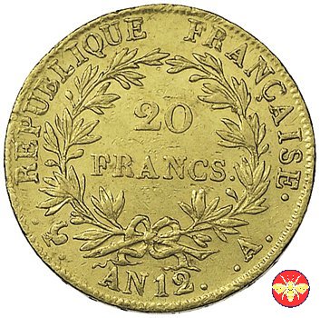 Francia Napoleone I Imperatore 20 Franchi  (Parigi)