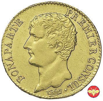 Napoleone I console 20 franchi  (Parigi)