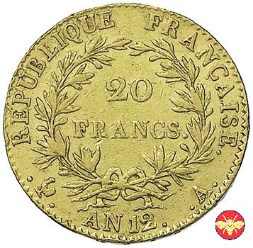 Napoleone I console 20 franchi  (Parigi)