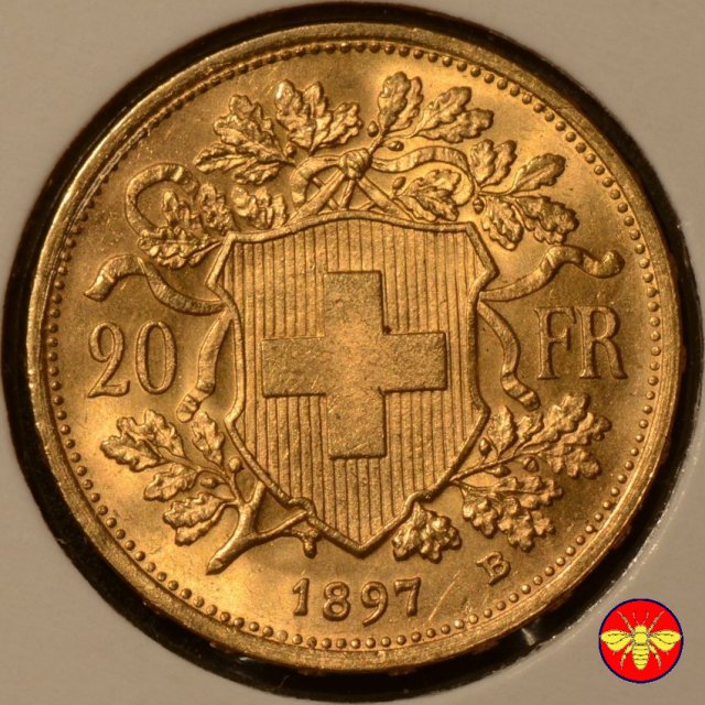 Svizzera confederazione 1897/1949 1897 (Berna)