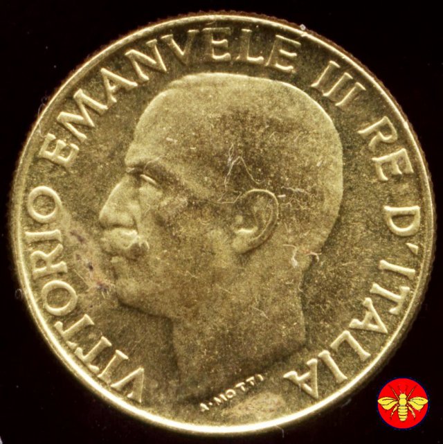 Regno d'Italia Vitt. Emanuele III 20 lire Fascio 1923