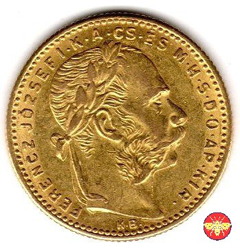 20 Franchi Francesco Giuseppe I 1870/1892 1892 (Kremnitz)