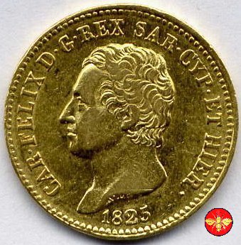 20 lire Marengo Carlo Felice 1825 (Torino)