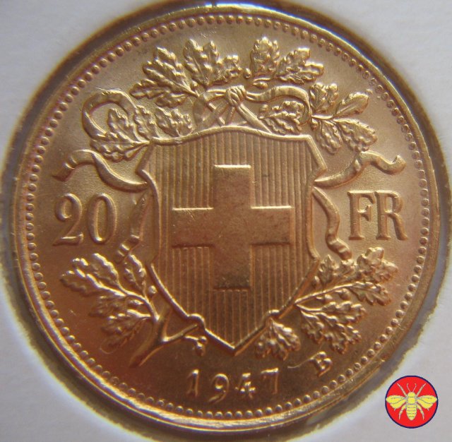Svizzera confederazione 1897/1949 1947 (Berna)