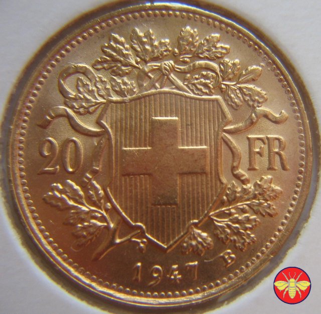 Svizzera confederazione 1897/1949 1947 (Berna)