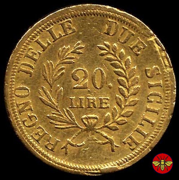 20 lire Gioacchino Napoleone Murat 1813 1813 (Napoli)