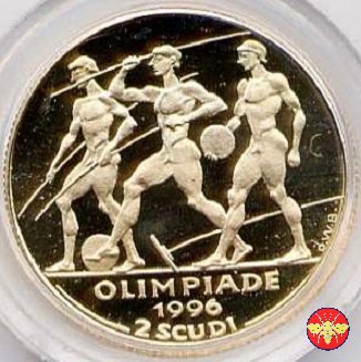 2 Scudi 100° delle Olimpiadi di Atlanta 1996 (Roma)