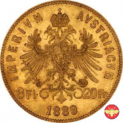 Austria Francesco Giuseppe I 1870/1892 1889 (Vienna)