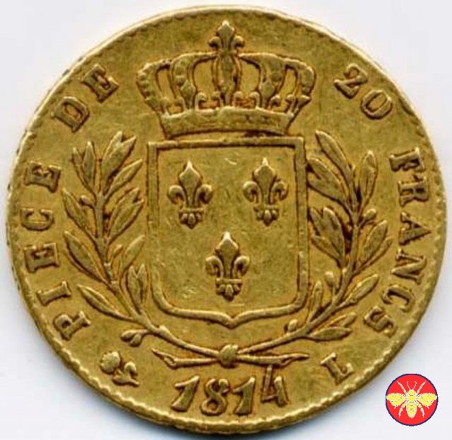 Francia Luigi XVIII 1814/1815-1816/1824 1814 (Bayonne)