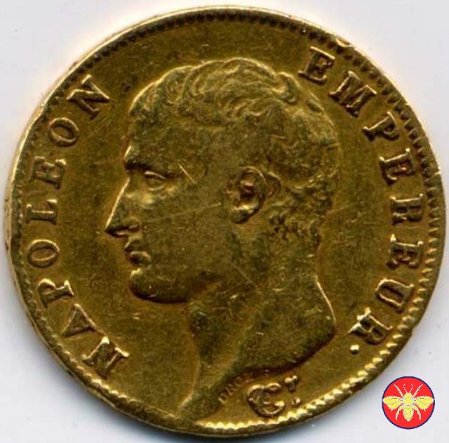 Francia Napoleone I Imperatore 20 Franchi 1806 (Torino)