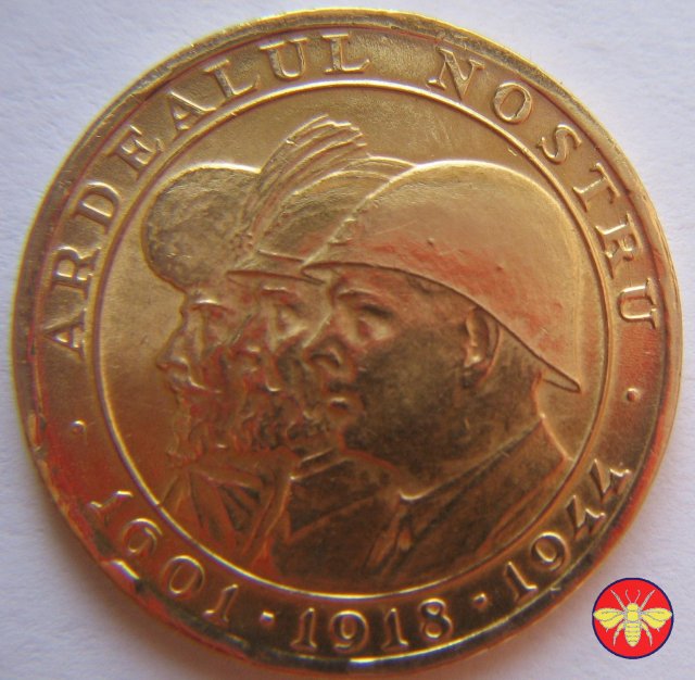 Romania 20 Lei Michele I 1944 1944