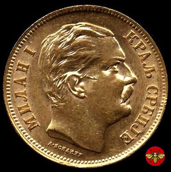 Serbia Milan Obrenovich IV 1882 1882 (Vienna)