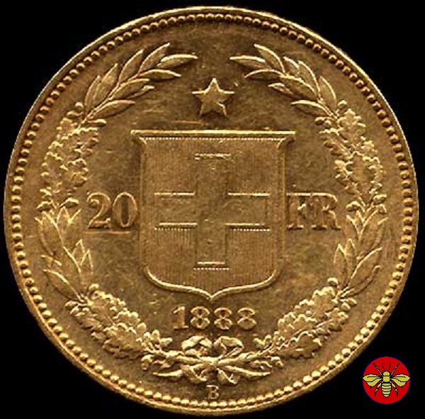 Svizzera confederazione 1883/1896 1888 (Berna)