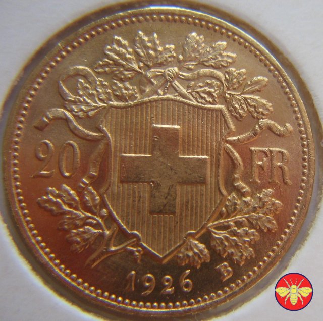 Svizzera confederazione 1897/1949 1926 (Berna)