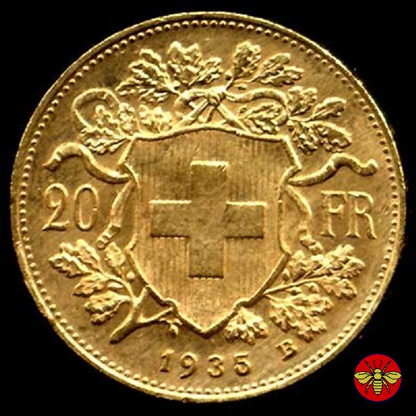 Svizzera confederazione 1897/1949 1935 (Berna)