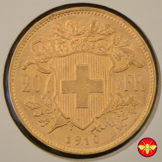 Svizzera confederazione 1897/1949 1910 (Berna)