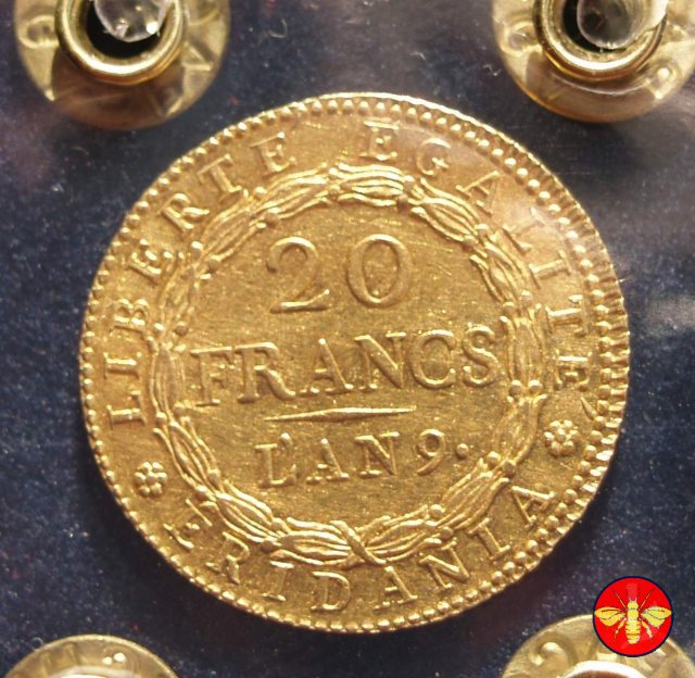 Repubblica Subalpina 20 Franchi  (Parigi)